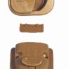 Toilettenraum-Verschluss Caravan-Mot-3-T braun Griff