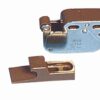 Federschnapp-Verschluss Mini-Latch Verschluss mit Gegenhalterung.
