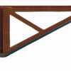Klappen-Konsole braun Für Spülbeckenklappe.