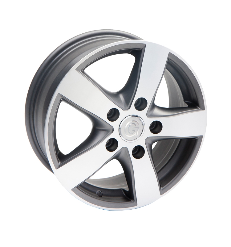 Goldschmitt Alufelge GSM4 6,5x16 Anthracite Polished Passend für Fiat Ducato Typ X250 (35-40 Heavy)