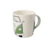 VW Collection Kaffeetasse grün-weiß Große Kaffeetasse aus New Bone China mit witzigem VW T1 Bulli Design.