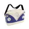 VW Collection Schultertasche blau-weiß VW T1 Bulli Bus Schultertasche.