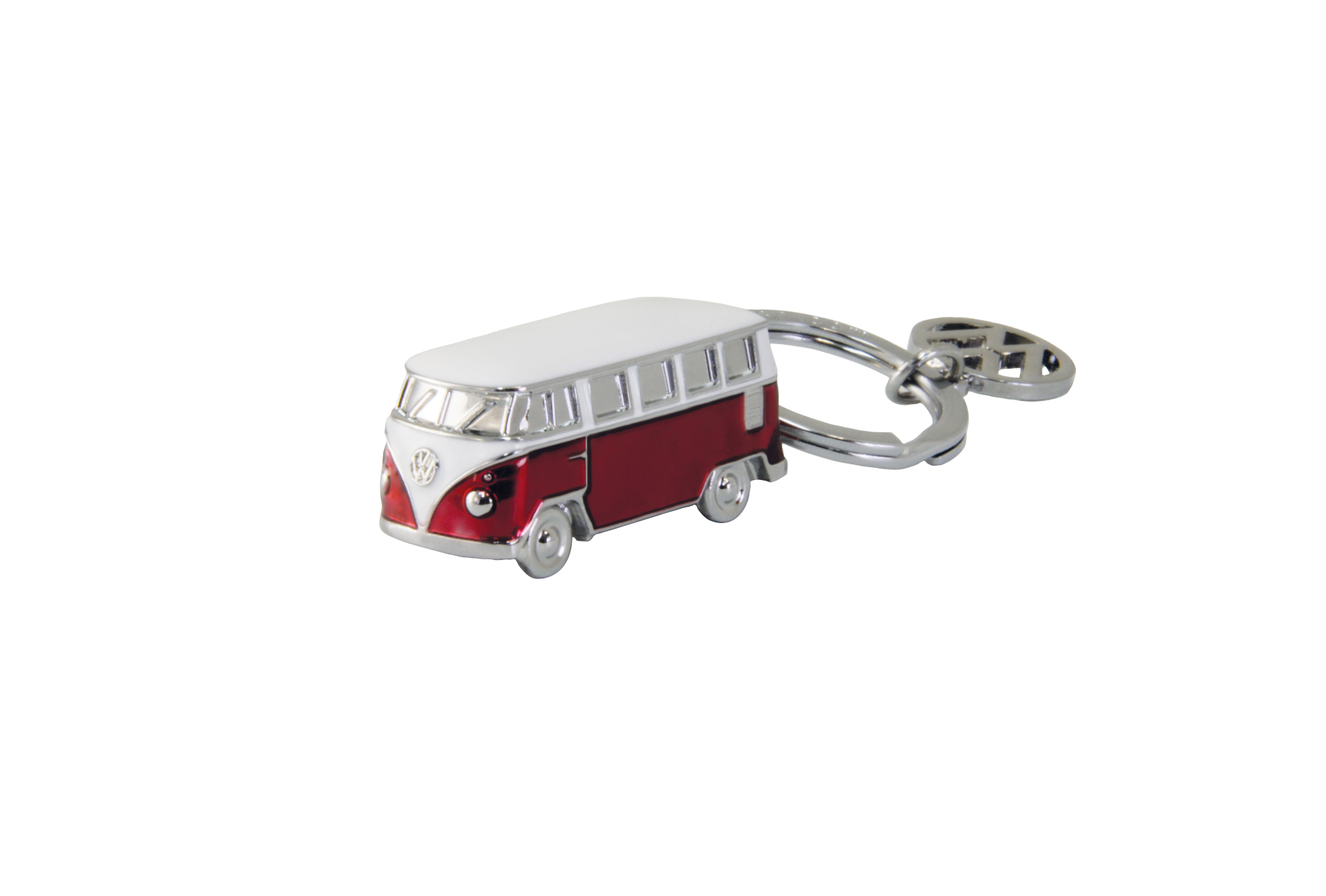 VW Collection Schlüsselanhänger 3D rot Cooler 3D Schlüsselanhänger im Design des legendären VW Bullis.