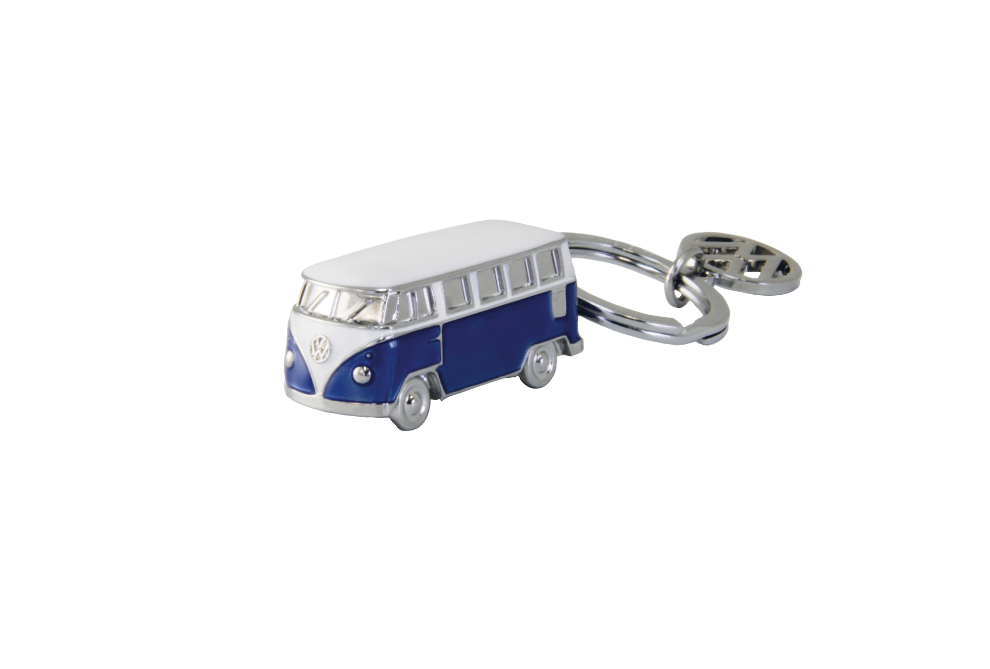 VW Collection Schlüsselanhänger 3D blau Cooler 3D Schlüsselanhänger im Design des legendären VW Bullis.