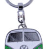 VW Collection Schlüsselanhänger grün Hochwertiger roter Schlüsselanhänger im Design der legendären VW Bulli Front.