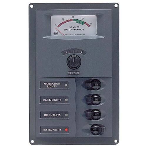 BEP Trennschalter-Panel DC 12V 4x 1-polig bep_trennschalter_panel_dc_12v_4x_1_polig_172445