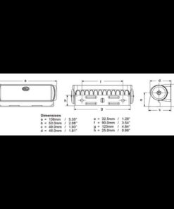Hella Sea Hawk XLR LED Arbeitsscheinwerfer, Spot hella_sea_hawk_xlr_led_arbeitsscheinwerfer__breit_98098