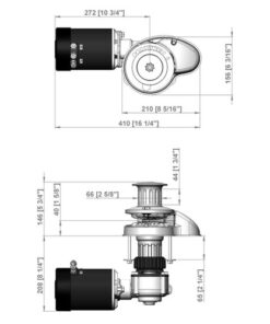 Maxwell verti. Ankerwinde mit Spill RC8-6, 12V maxwell_verti__ankerwinde_mit_spill_rc8_6__12v_86051