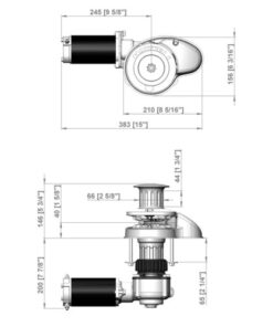 Maxwell verti. Ankerwinde mit Spill RC8-8, 12V maxwell_verti__ankerwinde_mit_spill_rc8_8__12v_86073