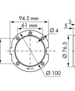 PLASTIMO 'FLANSCH 5MM 3''' plastimo__flansch_5mm_3____23751