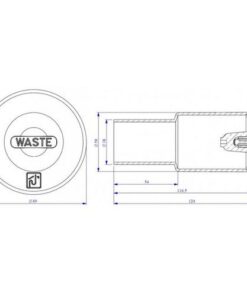 Separ gerader Schlauchnippel für 10mm Schlauch plastimo_einfüllstutzen_schmutzwasser_iso_8099_d38_69818