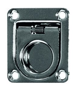 PLASTIMO FLUSH RING PULL SS+SPRING 64X54X10MM plastimo_flush_ring_pull_ss_spring_64x54x10mm_60156