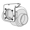PLASTIMO HALTERUNG FUER PLASTIMOLUEFTER plastimo_halterung_fuer_plastimoluefter_52983