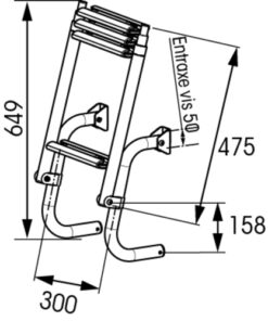 Plastimo LADDER TILT UP TELESCOPIQUE 4 STE plastimo_ladder_tilt_up_telescopique_4_ste_59782