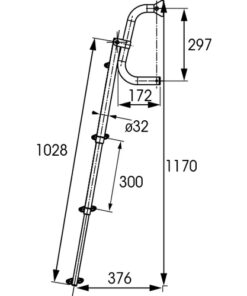 Plastimo LADDER TILT UP TELESCOPIQUE 4 STE plastimo_ladder_tilt_up_telescopique_4_ste_59783