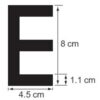 plastimo_letter_white_h_8cm_for_soft_hull_g_59409