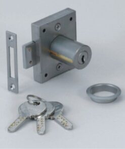 PLASTIMO LOCK 2 KEYS CHR.BR.L20 98X58 RIGHT plastimo_lock_2_keys_chr_br_l20_98x58_right_57481