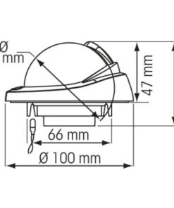 PLASTIMO Offshore 75 Kompass, weiss, Schot plastimo_offshore_75_kompass__schwarz__schot_55843
