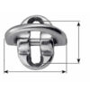PLASTIMO PADEYED FOLDING D.6MM SINGLE BASE plastimo_padeyed_folding_d_6mm_single_base_12185