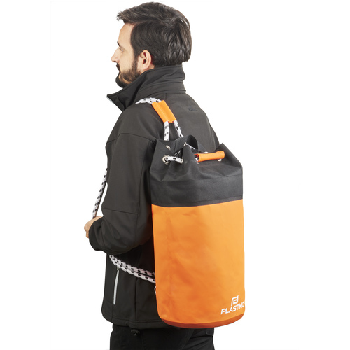 PLASTIMO SEGELSACK TASCHE 20L ORANGE/SCHWARZ plastimo_segelsack_tasche_20l_orange_schwarz_45291