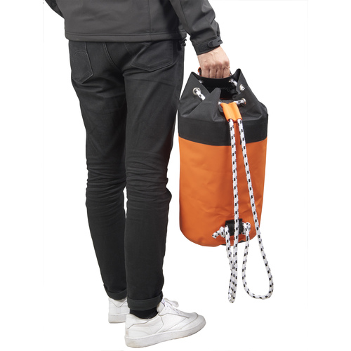 PLASTIMO SEGELSACK TASCHE 20L ORANGE/SCHWARZ plastimo_segelsack_tasche_20l_orange_schwarz_45292