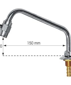 PLASTIMO SWIVELLING SPOUT CHR.BR D15 MM plastimo_swivelling_spout_chr_br_d15_mm_58912