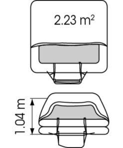PLASTIMO Tranceocean ISAF, 6 Pers., <24h , Cont. plastimo_tranceocean_isaf__6_pers____24h___cont__81281