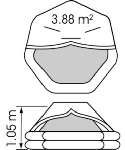 PLASTIMO Tranceocean ISO, 10Pers., <24h , Tasch. plastimo_tranceocean_iso__10pers____24h___tasch__81284