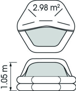 PLASTIMO Tranceocean ISO, 8 Pers., <24h , Tasch. plastimo_tranceocean_iso__8_pers____24h___tasch__81289