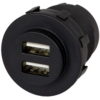 Plastimo USB SOCKET BLACK 5A WITH ILLUMINA plastimo_usb_socket_black_5a_with_illumina_59869