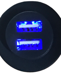 Plastimo USB SOCKET BLACK 5A WITH ILLUMINA plastimo_usb_socket_black_5a_with_illumina_59870