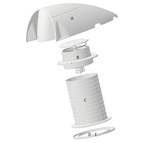 PLASTIMO MANSCHETTE DORADEBOX STROMLINIENFOERMIG plastimo_verschluss_doradebox_stromlinienfoermig_57541