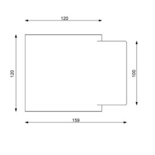 Prebit LUCY, Glasschirm schwarz/gold 12V/24V prebit__lucy__glasschirm_silber_12v_24v_124283