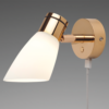 Prebit LED-Anbauleuchte R1 mit USB, gold-glanz, wa prebit__r1_mit_usb__gold_glanz_152658