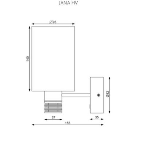 Prebit JANA HV, gold-glanz 230V prebit_jana_hv__chrom_glanz_230v_124173