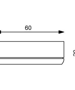 Prebit LED-Anbauleuchte D1-3 Master, chrom-matt, r prebit_led_anbauleuchte_d1_2__master___chrom_glanz_55094