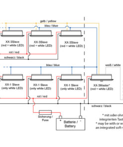 Prebit LED-Anbauleuchte D3-3 Master, chrom-matt, r prebit_led_anbauleuchte_d3_3_master__chrom_glanz__55143