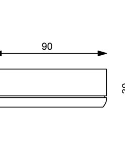 Prebit LED-Anbauleuchte D3-3 Master, chrom-matt, r prebit_led_anbauleuchte_d3_3_master__chrom_glanz__55145