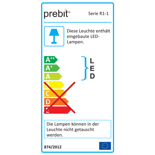 Prebit LED-Anbauleuchte R1-1 mit USB prebit_led_anbauleuchte_r1_1_92395