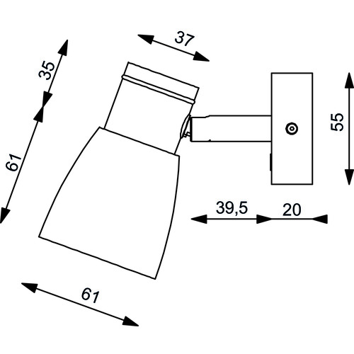 Prebit LED-Anbauleuchte R1-1 prebit_led_anbauleuchte_r1_1_mit_usb_92242