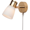 Prebit LED-Anbauleuchte R1-1 mit USB , gold-glanz, prebit_led_anbauleuchte_r1_1_mit_usb___gold_glanz__152874