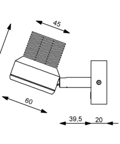 Prebit LED-Anbauleuchte R2 mit USB, chrom-matt, wa prebit_led_anbauleuchte_r2_mit_usb__chrom_matt_25__153130