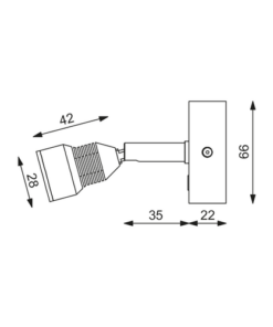 Prebit LED-Anbauleuchte R5 mit USB, chrom-matt, ma prebit_led_anbauleuchte_r5_mit_usb__chrom_matt__ma_153198