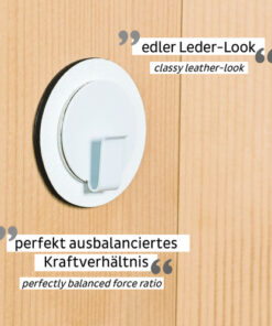 Silwy Magnet Haken Clever, weiß silwy_magnet_haken_clever__weiß_119807