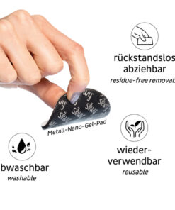 Silwy Metall-Nano-Gel-Pads 5cm, weiß , 4er Set silwy_magnet_haken_the_one__weiß_119802