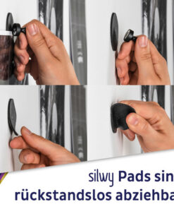 Silwy Magnet Pin Smart, blau, 2er Set silwy_magnet_pin_smart__schwarz__2er_set_105654