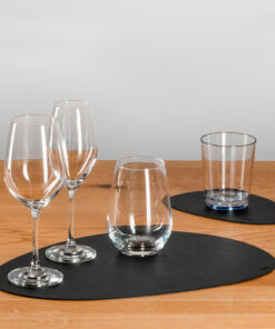 Silwy Platzset klein mit Lederbeschichtung,, schwa silwy_platzset_klein_mit_lederbeschichtung___schwa_105785