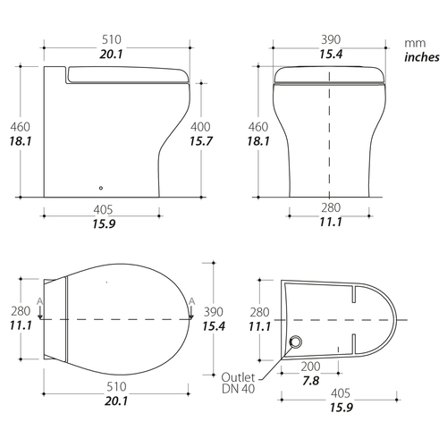 Tecma Silence Plus 2G Toilette 12V Standard weiss tecma_silence_plus_2g_toilette_12v_standard_weiss_68376