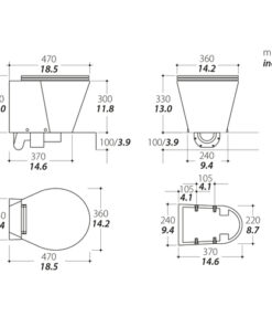 Tecma x-light Toilette 12V Short tecma_x_light_toilette_12v_short_68193