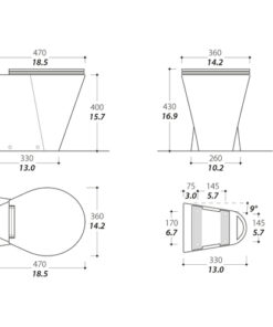 Tecma x-light Toilette 12V Standard tecma_x_light_toilette_12v_standard_68192